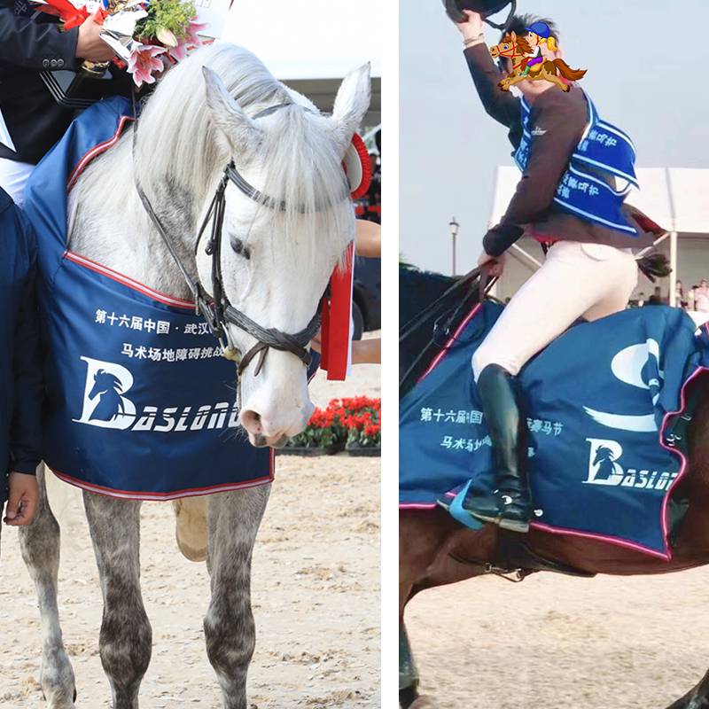 The champion's suit is customised